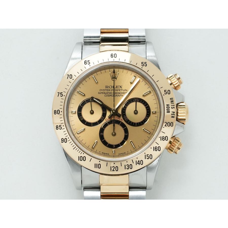 ロレックス デイトナ エルプリメロ Ref.16523 SS/YG シャンパン文字盤 | コスモグラフ デイトナ | 01