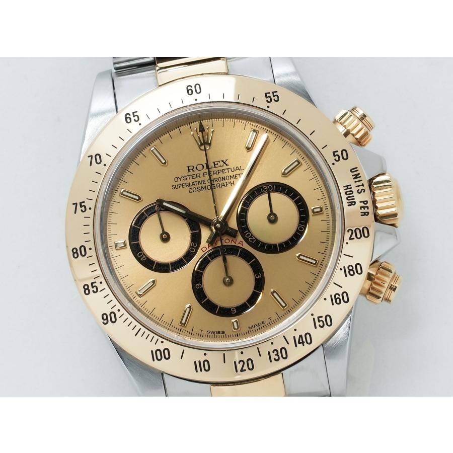 ロレックス デイトナ エルプリメロ Ref.16523 SS/YG シャンパン文字盤 | コスモグラフ デイトナ | 02
