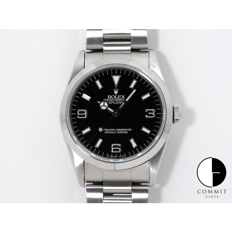 ロレックス エクスプローラーI Ref.14270 ステンレススチール ブラック文字盤 オイスターブレスレット | エクスプローラー（ROLEX）