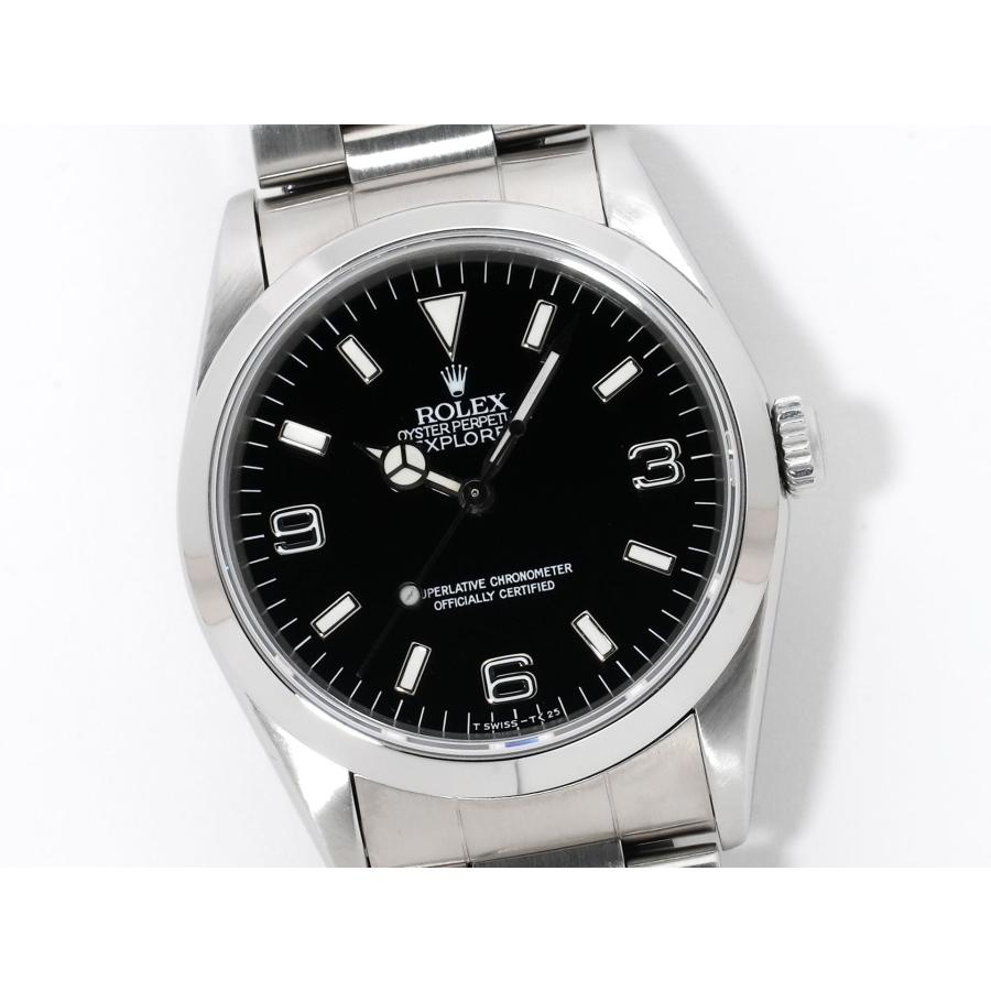 ロレックス エクスプローラーI Ref.14270 ステンレススチール ブラック文字盤 オイスターブレスレット | エクスプローラー（ROLEX） | 02