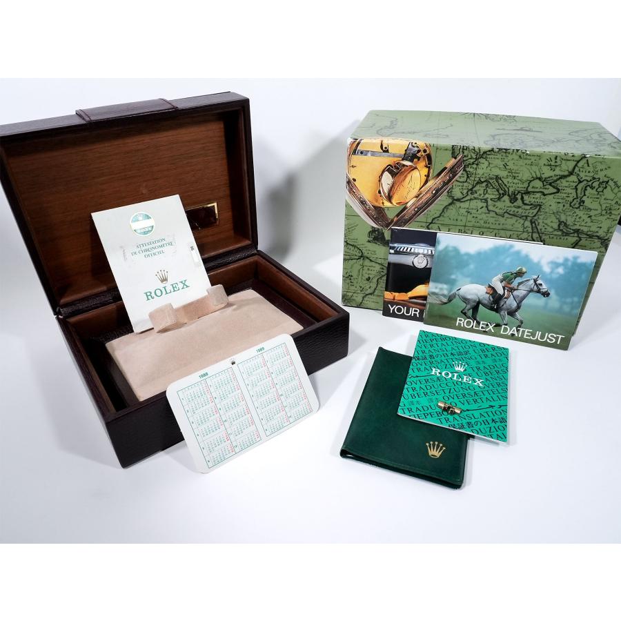 ロレックス デイトジャスト Ref.16018 イエローゴールド ブルーステラボイラーゲージ文字盤 | デイトジャスト | 09