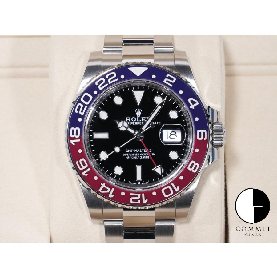 ロレックス GMTマスターII Ref.126710BLRO ステンレススチール ブラック文字盤 オイスターブレスレット | GMTマスター