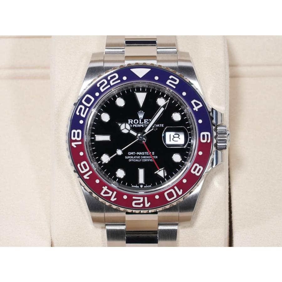ロレックス GMTマスターII Ref.126710BLRO ステンレススチール ブラック文字盤 オイスターブレスレット | GMTマスター | 01