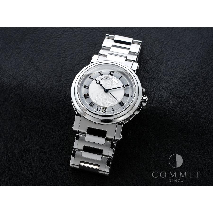 ブレゲ マリーンII ラージデイト Ref.5817ST/12/5V8 ステンレススチール シルバー文字盤 | ブレゲ | 11
