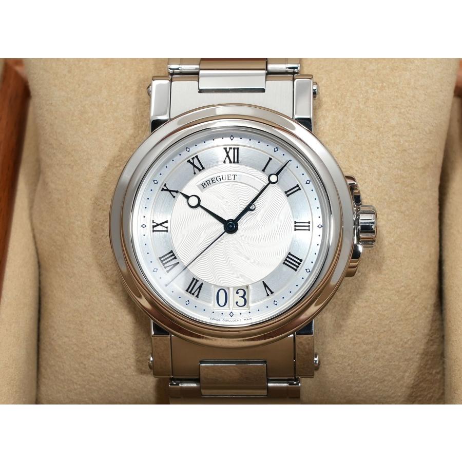 ブレゲ マリーンII ラージデイト Ref.5817ST/12/5V8 ステンレススチール シルバー文字盤 | ブレゲ | 01