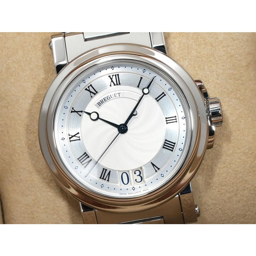 ブレゲ マリーンII ラージデイト Ref.5817ST/12/5V8 ステンレススチール シルバー文字盤 | ブレゲ | 02