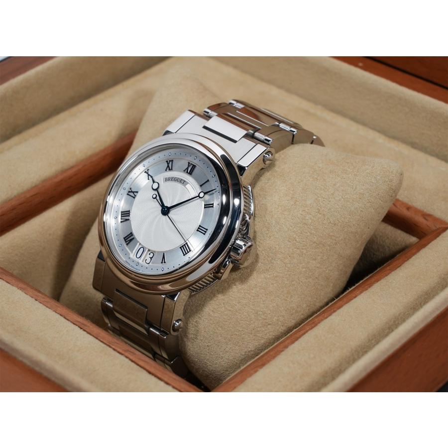 ブレゲ マリーンII ラージデイト Ref.5817ST/12/5V8 ステンレススチール シルバー文字盤 | ブレゲ | 03