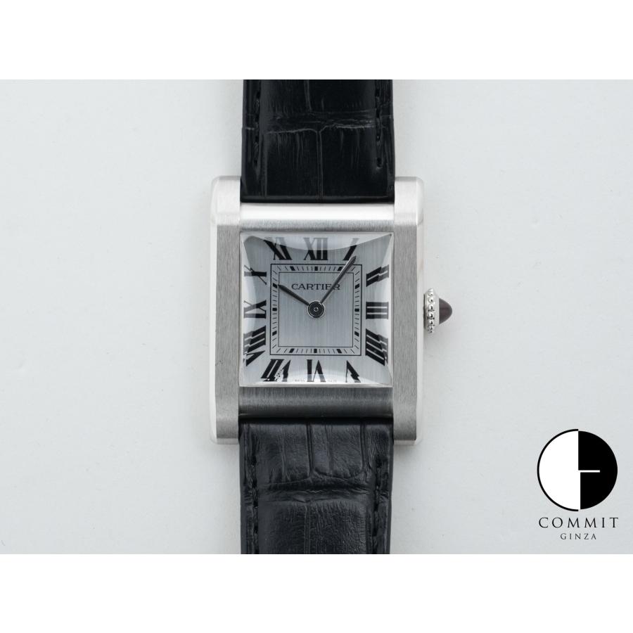 カルティエ タンク ノルマル Ref.WGTA0109 プラチナ シルバー文字盤 | Cartier