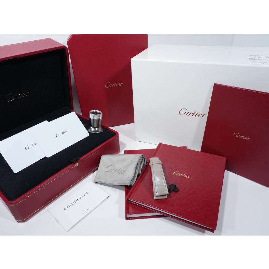 カルティエ タンク ノルマル Ref.WGTA0109 プラチナ シルバー文字盤 | Cartier | 11