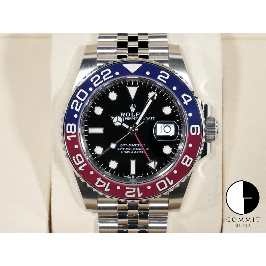 ロレックス GMTマスターII Ref.126710BLRO SS ブラック文字盤 ジュビリーブレスレット | GMTマスター