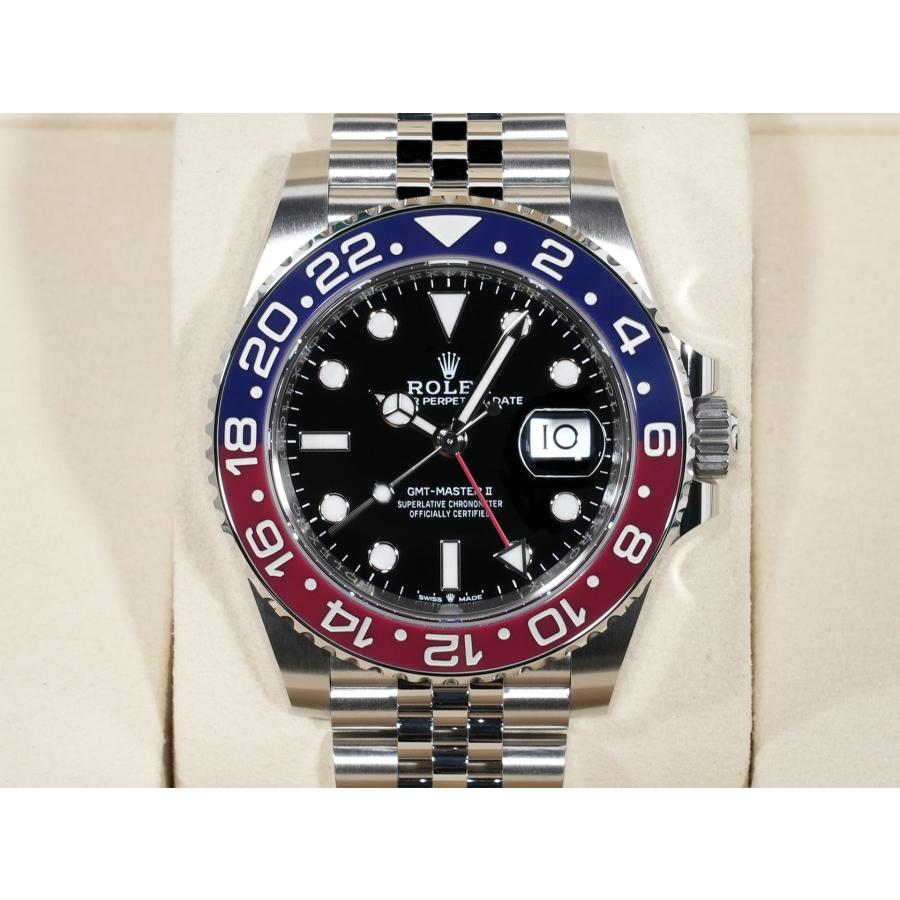 ロレックス GMTマスターII Ref.126710BLRO SS ブラック文字盤 ジュビリーブレスレット | GMTマスター | 01