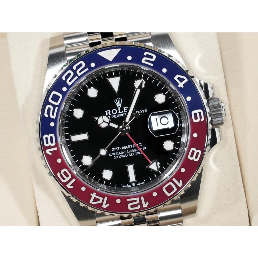 ロレックス GMTマスターII Ref.126710BLRO SS ブラック文字盤 ジュビリーブレスレット | GMTマスター | 02