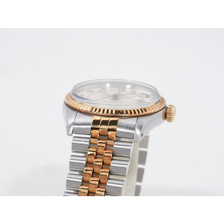 ロレックス デイトジャスト Ref.16013 ステンレススチール/イエローゴールド アイボリーボイラーゲージ文字盤 | デイトジャスト | 05