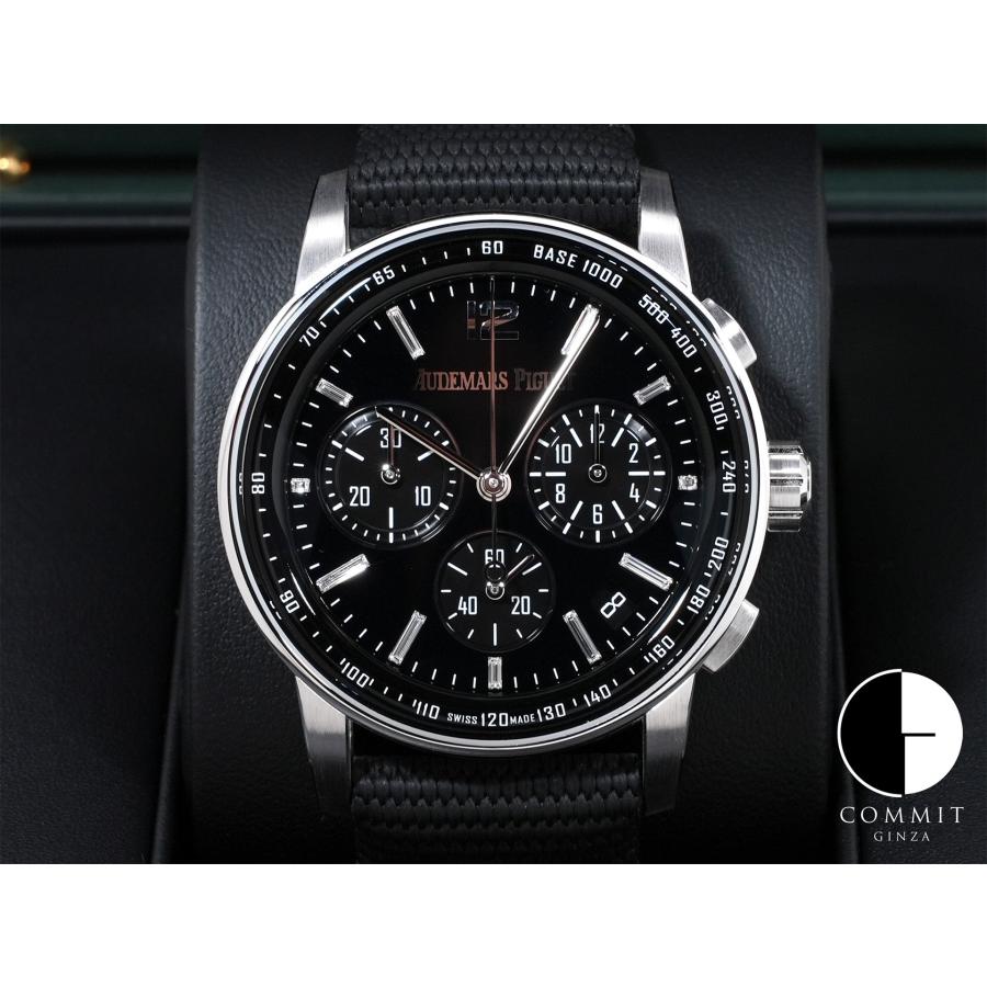 オーデマピゲ CODE 11.59 バイ オーデマ ピゲ クロノグラフ Ref.26393BC.OO.A002KB.02 18KWG オニキス文字盤 | AUDEMARS PIGUET