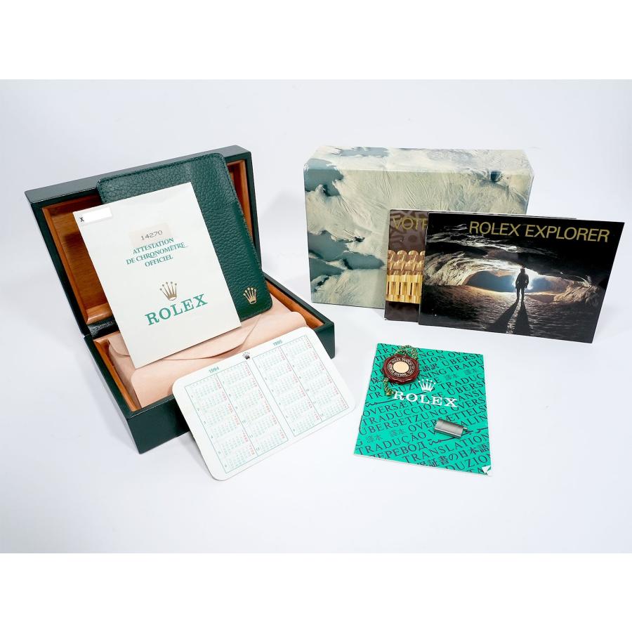 ロレックス エクスプローラーI Ref.14270 ブラック文字盤 | エクスプローラー（ROLEX） | 09