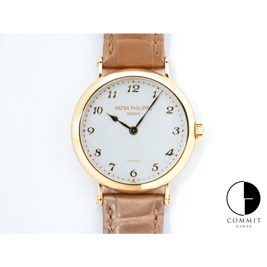 パテックフィリップ カラトラバ TIFFANY&CO. Ref.7200R-001 ローズゴールド シルバー・グレイン文字盤 | カラトラバ