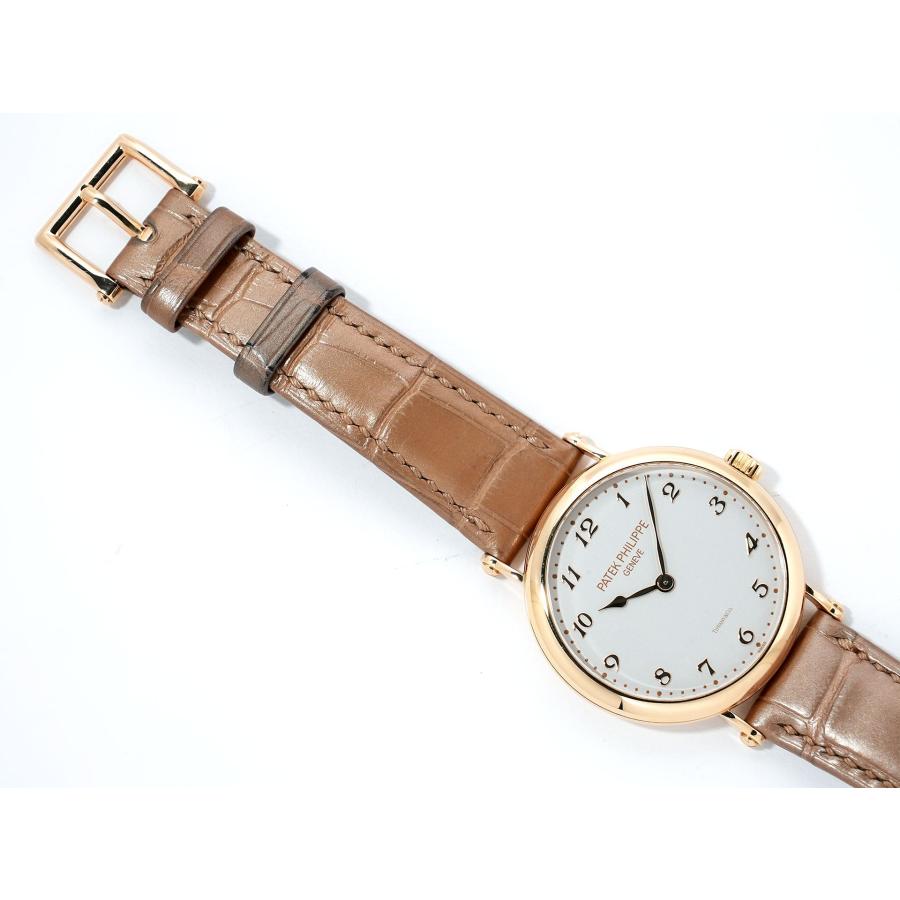 パテックフィリップ カラトラバ TIFFANY&CO. Ref.7200R-001 ローズゴールド シルバー・グレイン文字盤 | カラトラバ | 07