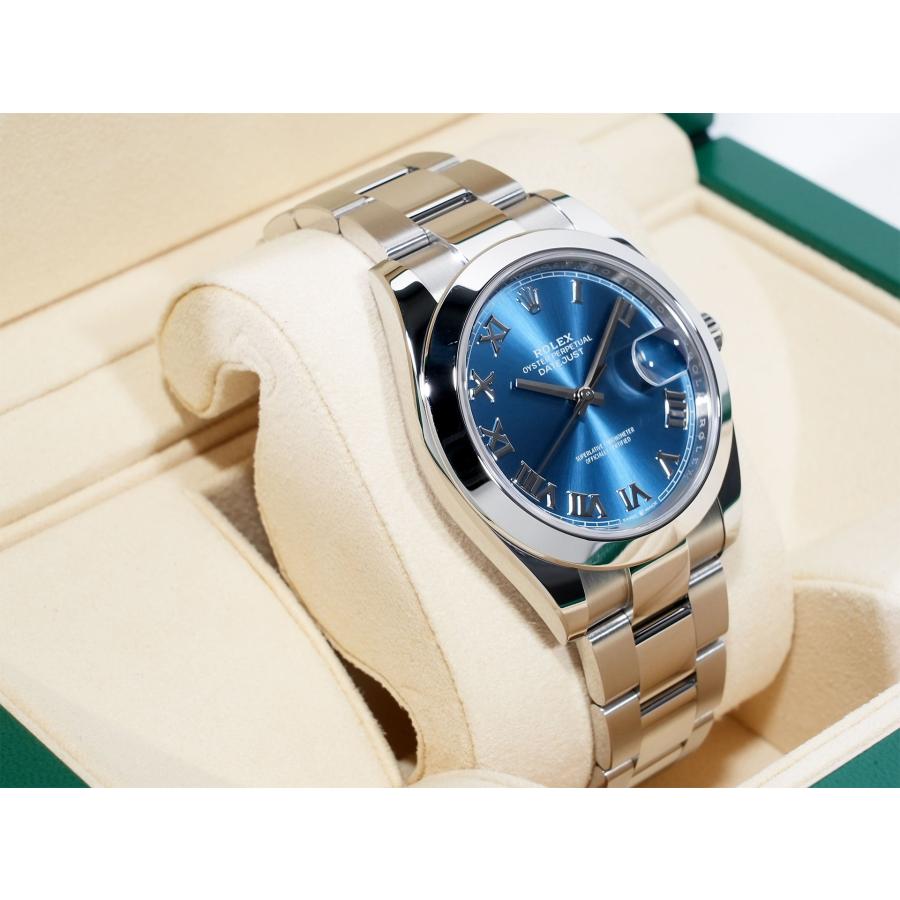 ロレックス デイトジャスト41 Ref.126300 ステンレススチール アズーロブルー文字盤 オイスターブレスレット | デイトジャスト | 04