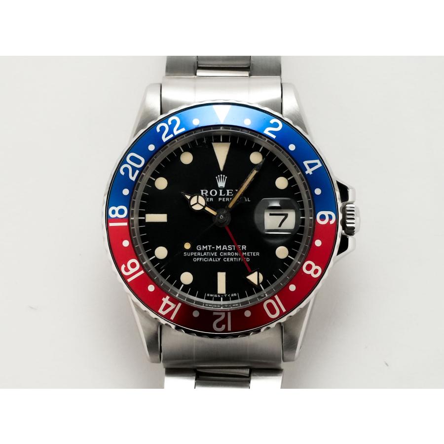 ロレックス GMTマスター Ref.1675 SS ブラック文字盤 | GMTマスター | 01