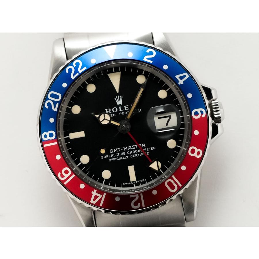 ロレックス GMTマスター Ref.1675 SS ブラック文字盤 | GMTマスター | 02