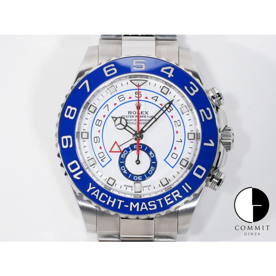 ロレックス ヨットマスターII Ref.116680 ステンレススチール ホワイト文字盤 | ヨットマスター