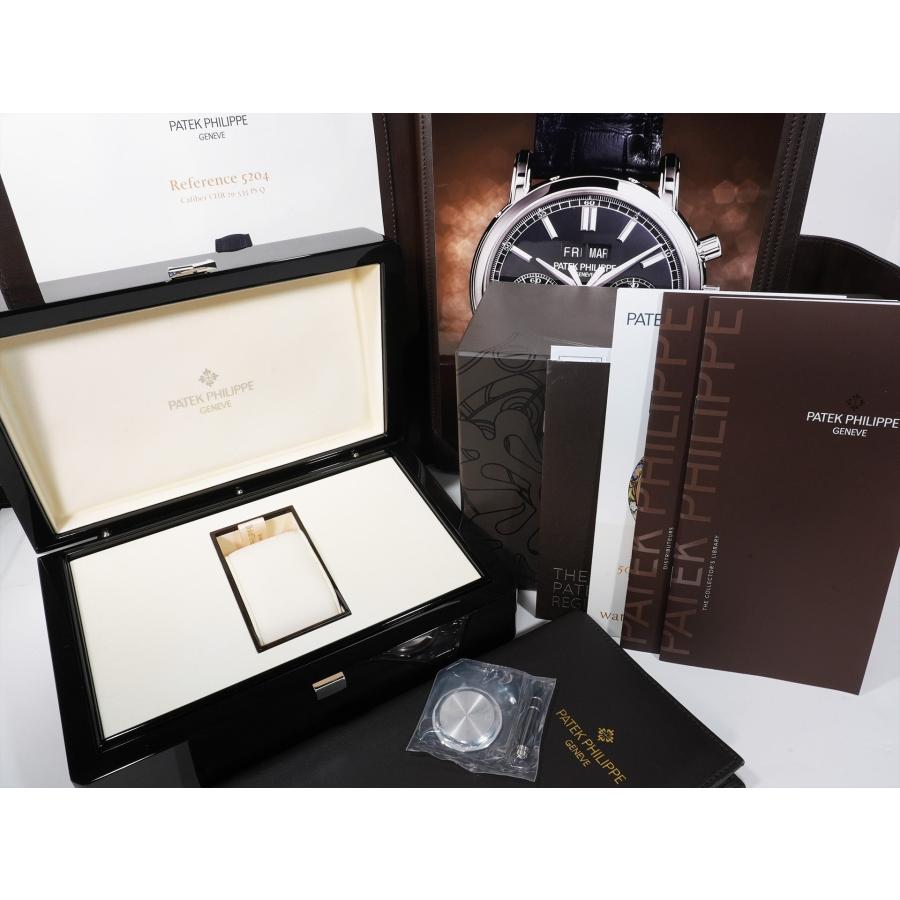 パテックフィリップ パーペチュアルカレンダー スプリットセコンド クロノグラフ Ref.5204P-011 PT ブラック文字盤 | PATEK PHILIPPE | 12