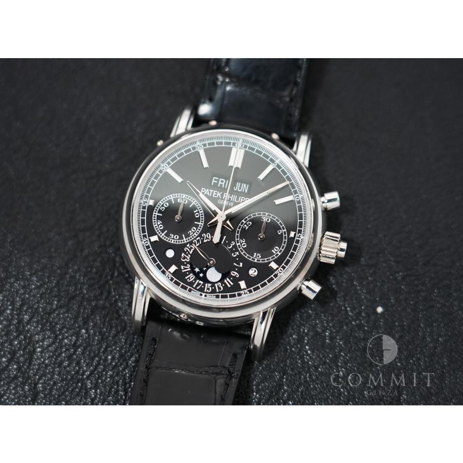 パテックフィリップ パーペチュアルカレンダー スプリットセコンド クロノグラフ Ref.5204P-011 PT ブラック文字盤 | PATEK PHILIPPE | 13