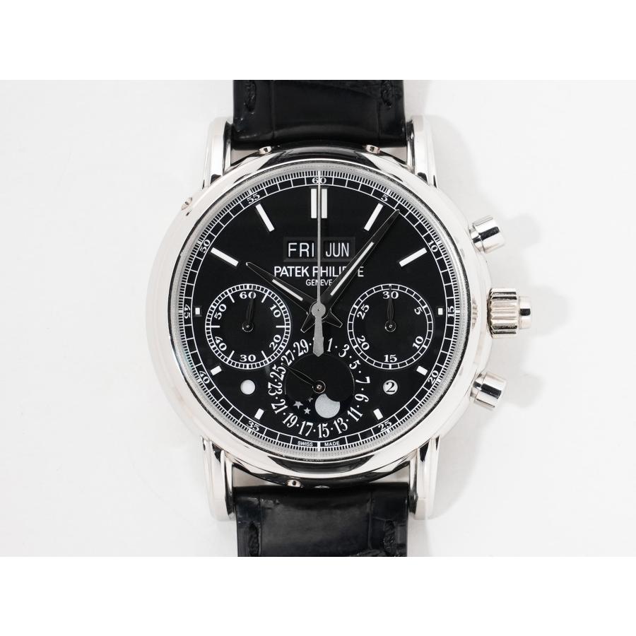 パテックフィリップ パーペチュアルカレンダー スプリットセコンド クロノグラフ Ref.5204P-011 PT ブラック文字盤 | PATEK PHILIPPE | 01