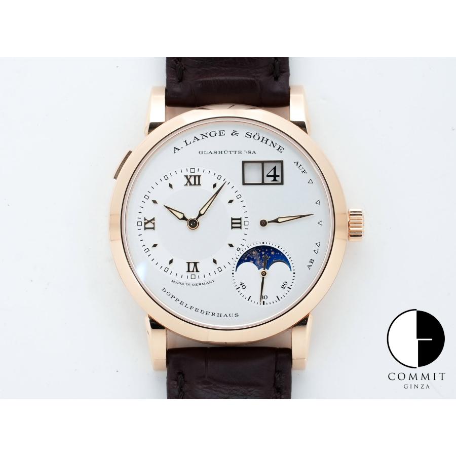 A.ランゲ＆ゾーネ ランゲ1 ムーンフェイズ Ref.192.032 ピンクゴールド シルバー文字盤 | A. LANGE & SOHNE