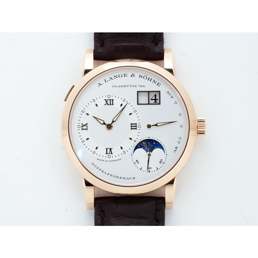 A.ランゲ＆ゾーネ ランゲ1 ムーンフェイズ Ref.192.032 ピンクゴールド シルバー文字盤 | A. LANGE & SOHNE | 01