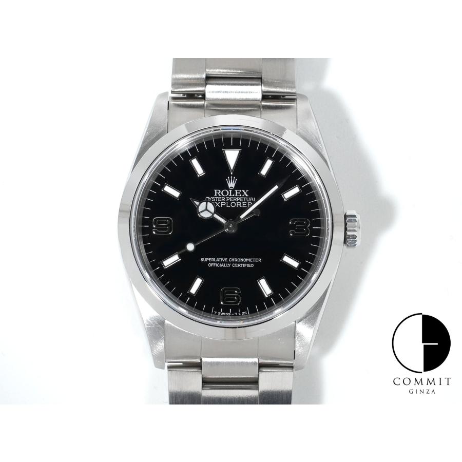 ロレックス エクスプローラーI Ref.14270 ステンレススチール ブラック文字盤 オイスターブレスレット | エクスプローラー（ROLEX）