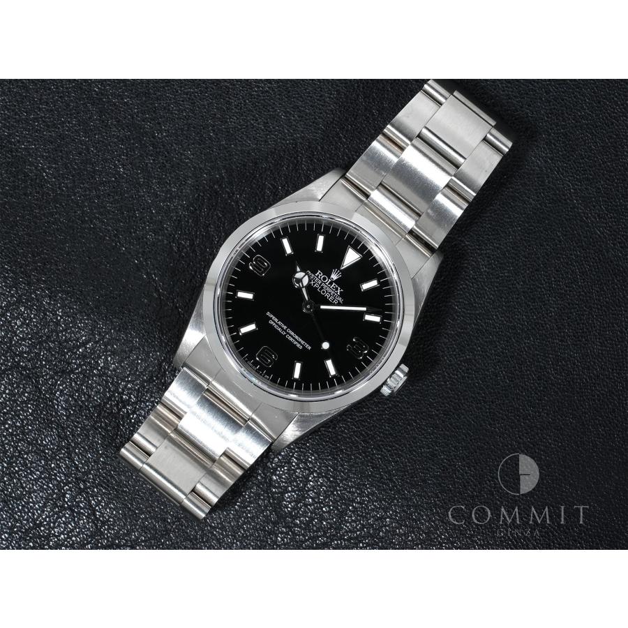 ロレックス エクスプローラーI Ref.14270 ステンレススチール ブラック文字盤 オイスターブレスレット | エクスプローラー（ROLEX） | 10