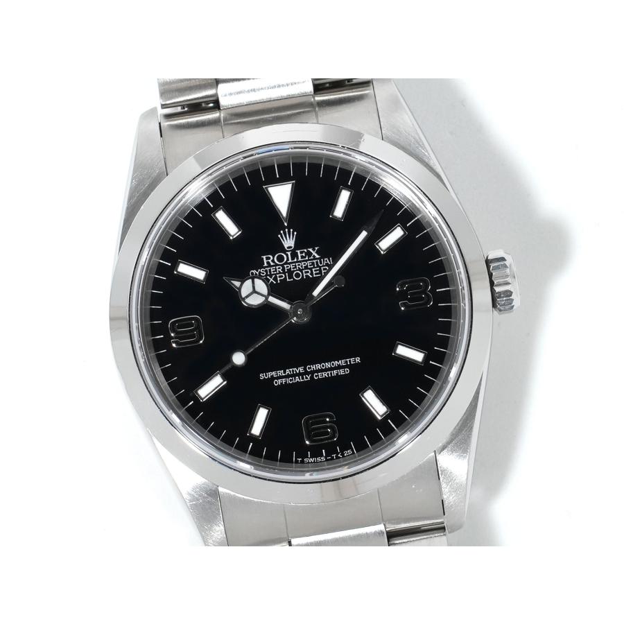 ロレックス エクスプローラーI Ref.14270 ステンレススチール ブラック文字盤 オイスターブレスレット | エクスプローラー（ROLEX） | 02