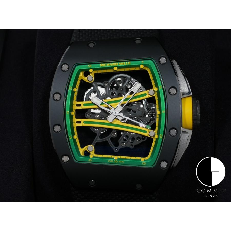 リシャールミル ヨハン ブレイク Ref.RM61-01 TZP Black Ceramic×Carbon TPT スケルトン文字盤 | リシャール・ミル