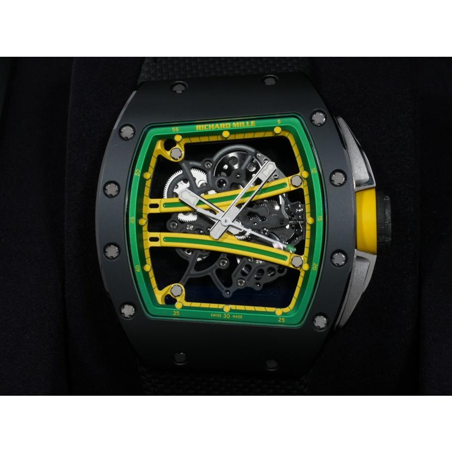 リシャールミル ヨハン ブレイク Ref.RM61-01 TZP Black Ceramic×Carbon TPT スケルトン文字盤 | リシャール・ミル | 01