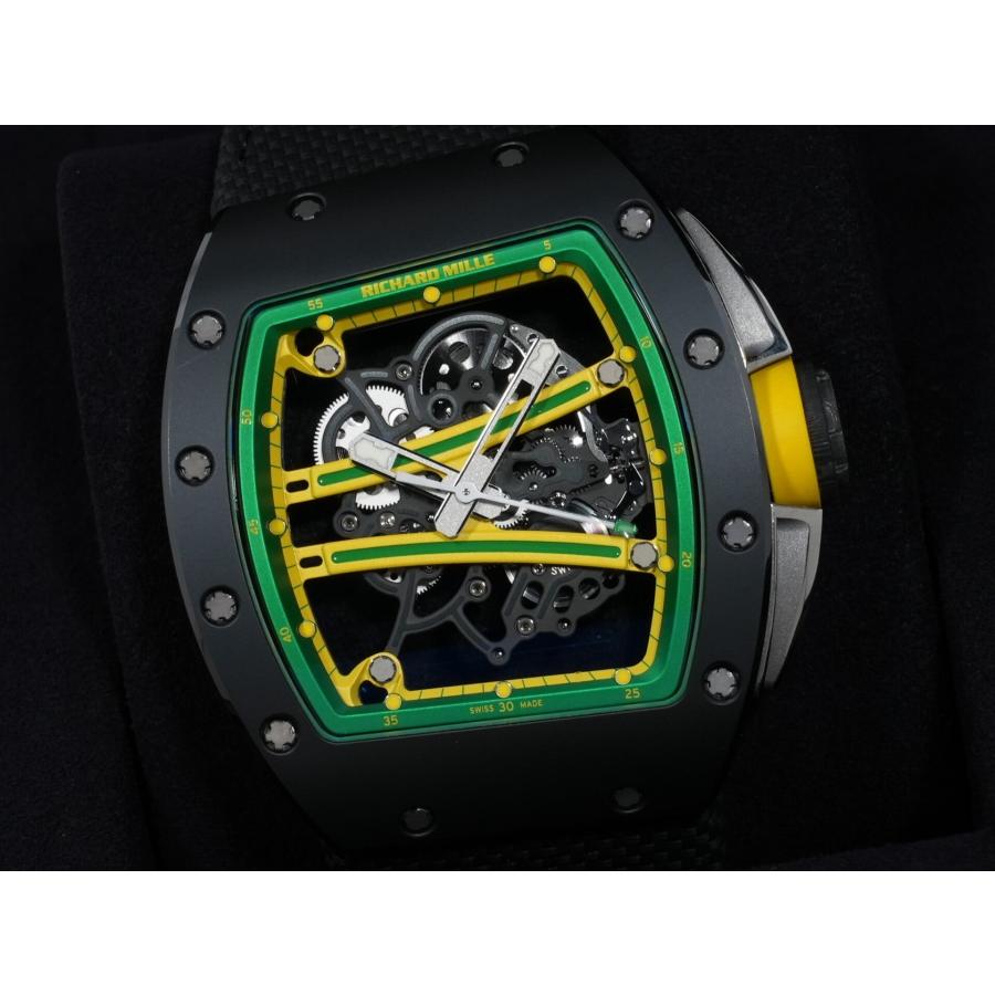 リシャールミル ヨハン ブレイク Ref.RM61-01 TZP Black Ceramic×Carbon TPT スケルトン文字盤 | リシャール・ミル | 02
