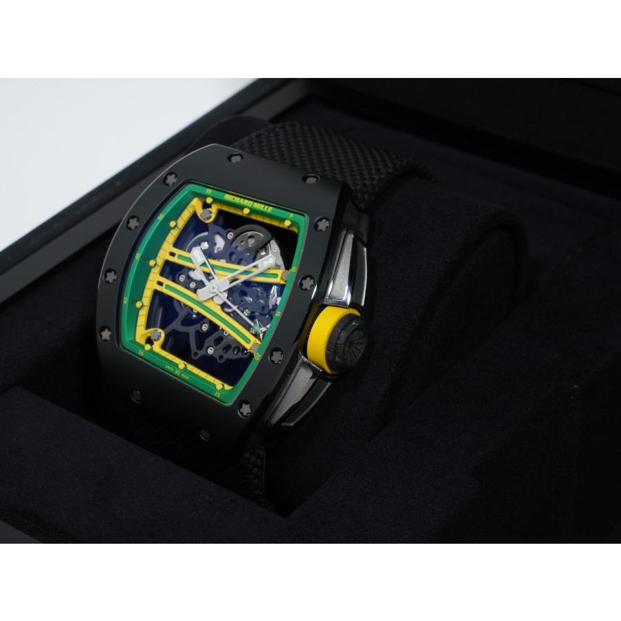 リシャールミル ヨハン ブレイク Ref.RM61-01 TZP Black Ceramic×Carbon TPT スケルトン文字盤 | リシャール・ミル | 03