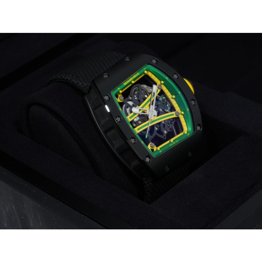 リシャールミル ヨハン ブレイク Ref.RM61-01 TZP Black Ceramic×Carbon TPT スケルトン文字盤 | リシャール・ミル | 04