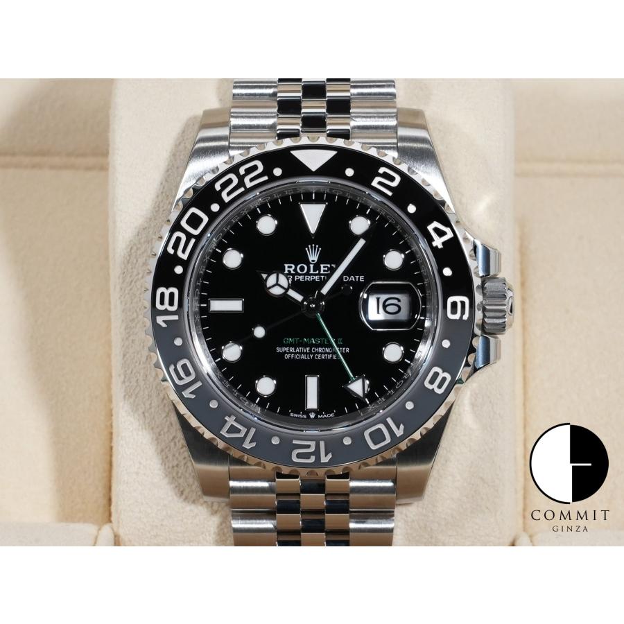 ロレックス GMTマスターII Ref.126710GRNR SS ブラック文字盤 ジュビリーブレスレット | GMTマスター