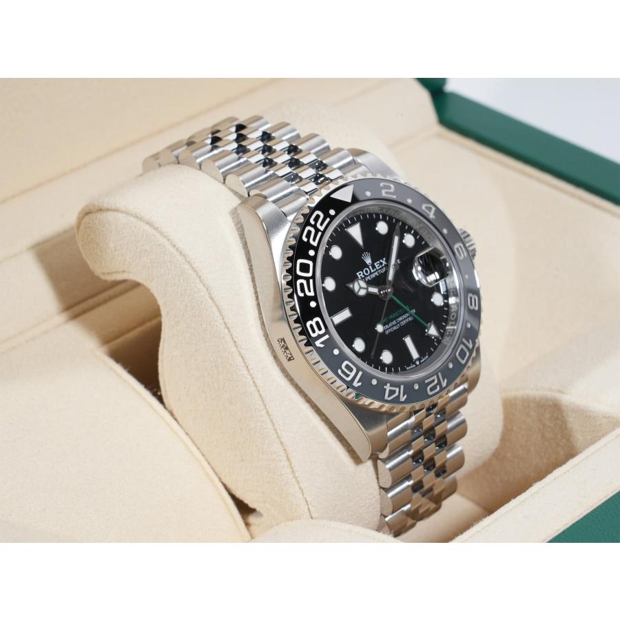 ロレックス GMTマスターII Ref.126710GRNR SS ブラック文字盤 ジュビリーブレスレット | GMTマスター | 04