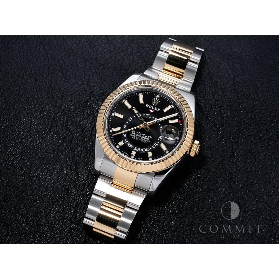 ロレックス スカイドゥエラー Ref.326933 ステンレススチール/イエローゴールド ブラック文字盤 オイスターブレスレット | スカイドゥエラー | 10