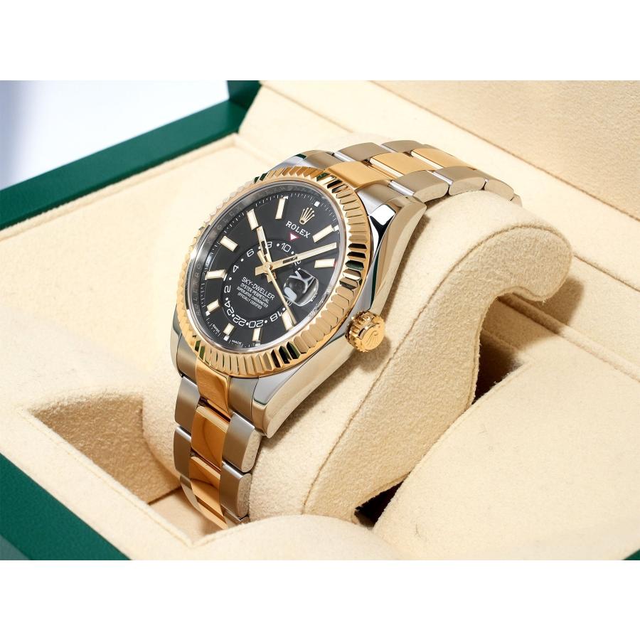 ロレックス スカイドゥエラー Ref.326933 ステンレススチール/イエローゴールド ブラック文字盤 オイスターブレスレット | スカイドゥエラー | 03