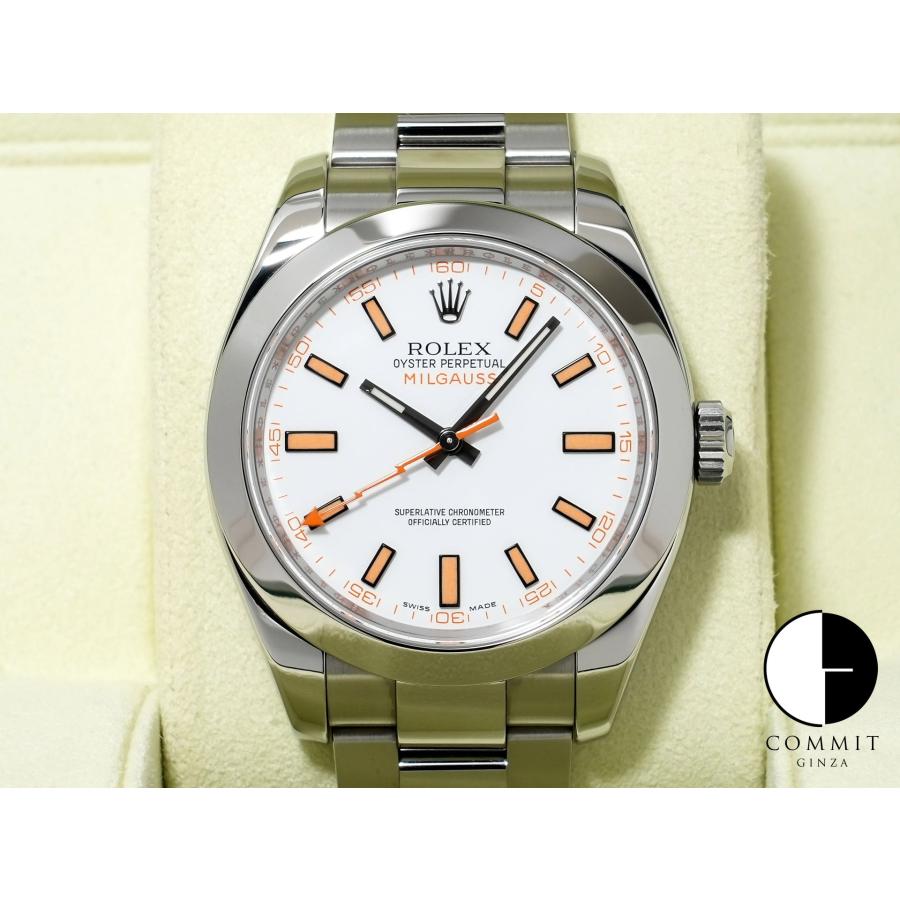 ロレックス ミルガウス Ref.116400 ステンレススチール ホワイト文字盤 | ミルガウス