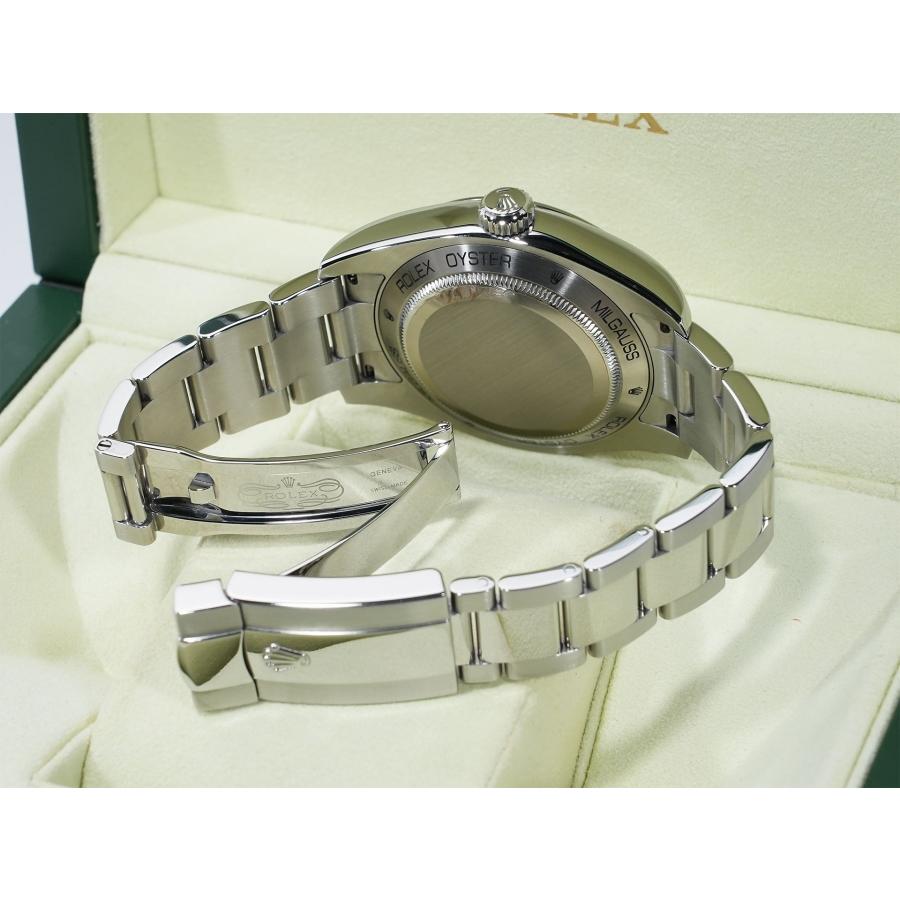 ロレックス ミルガウス Ref.116400 ステンレススチール ホワイト文字盤 | ミルガウス | 07