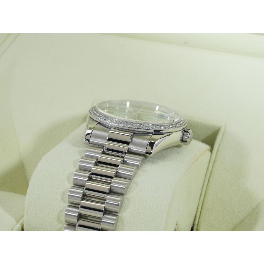 ロレックス デイデイト Ref.118346A プラチナ アイスブルーx10Pダイヤ文字盤 | デイデイト | 05