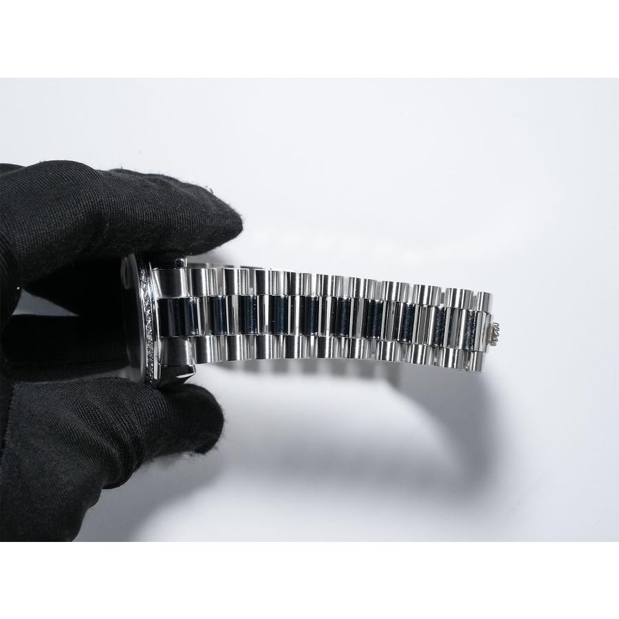 ロレックス デイデイト Ref.118346A プラチナ アイスブルーx10Pダイヤ文字盤 | デイデイト | 08