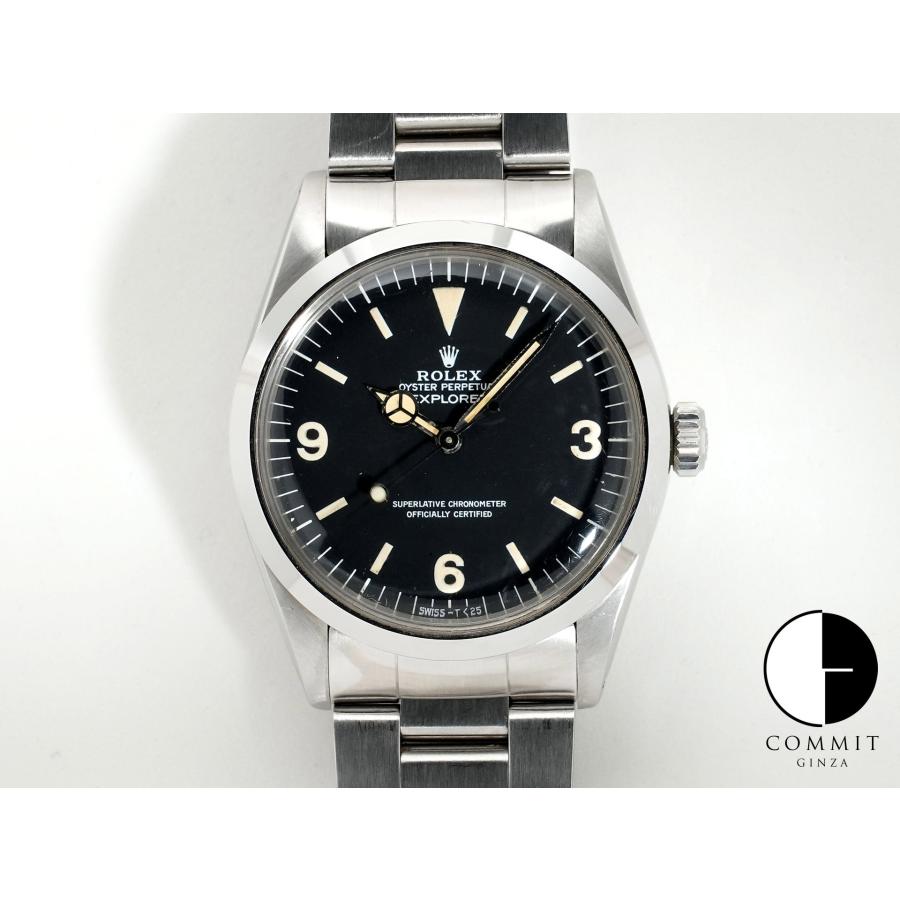 ロレックス エクスプローラーI Ref.1016 ステンレススチール ブラック文字盤 | エクスプローラー（ROLEX）