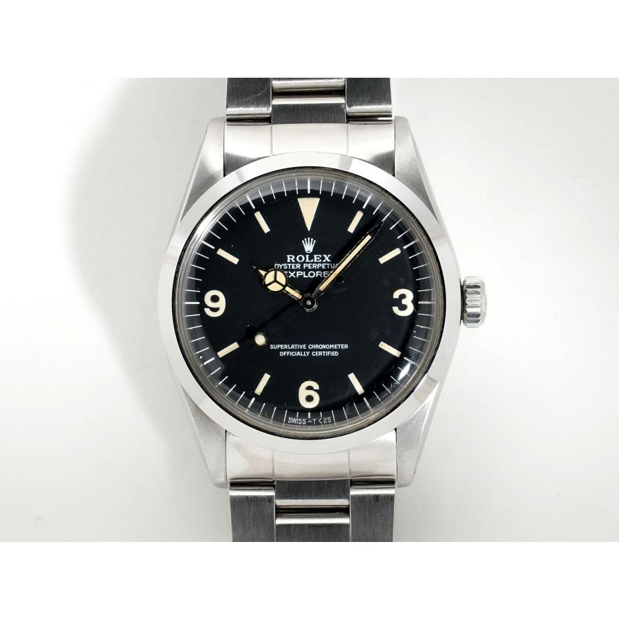ロレックス エクスプローラーI Ref.1016 ステンレススチール ブラック文字盤 | エクスプローラー（ROLEX） | 01