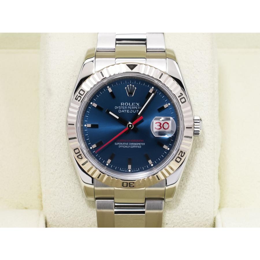 ロレックス デイトジャスト ターノグラフ Ref.116264 ステンレススチール/ホワイトゴールド ブルー文字盤 オイスターブレスレット | デイトジャスト | 01