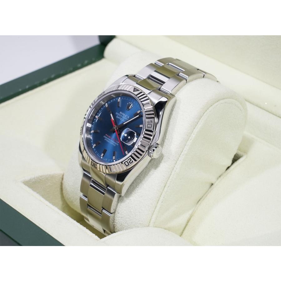 ロレックス デイトジャスト ターノグラフ Ref.116264 ステンレススチール/ホワイトゴールド ブルー文字盤 オイスターブレスレット | デイトジャスト | 03